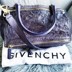 GIVENCHY Pandora Medium Leather Satchel cross body
